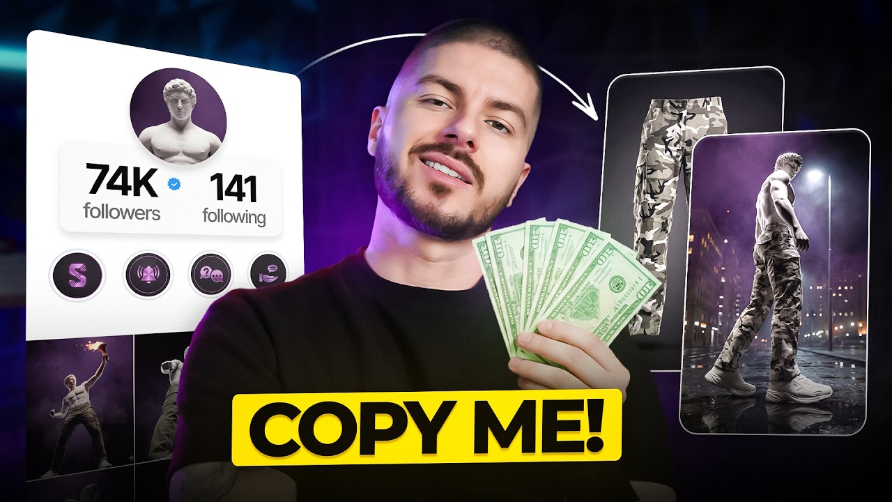 Как я превращаю Instagram в бизнес с помощью ИИ (KLING 3.0)