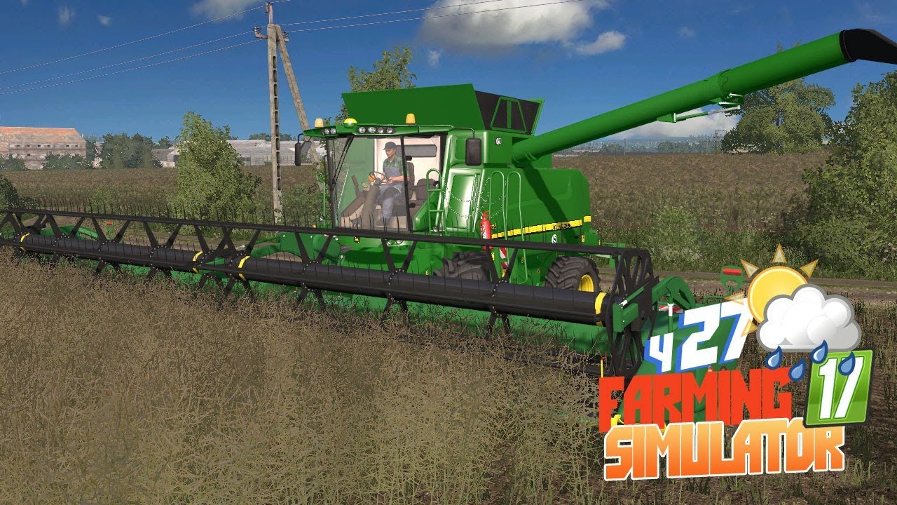Farming Simulator 17 - Новый комбайн John Deere! Местные в шоке