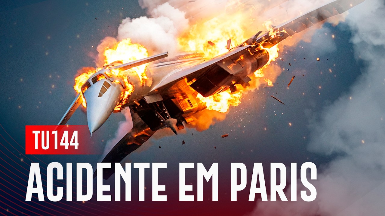 Tu-144 vs Concorde: A Apresentação Que Virou Tragédia Diante de 250 Mil Pessoas | EP. 1382
