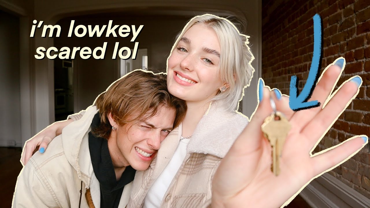 I'M MOVING OUT AT 18 (new apartment tour...)