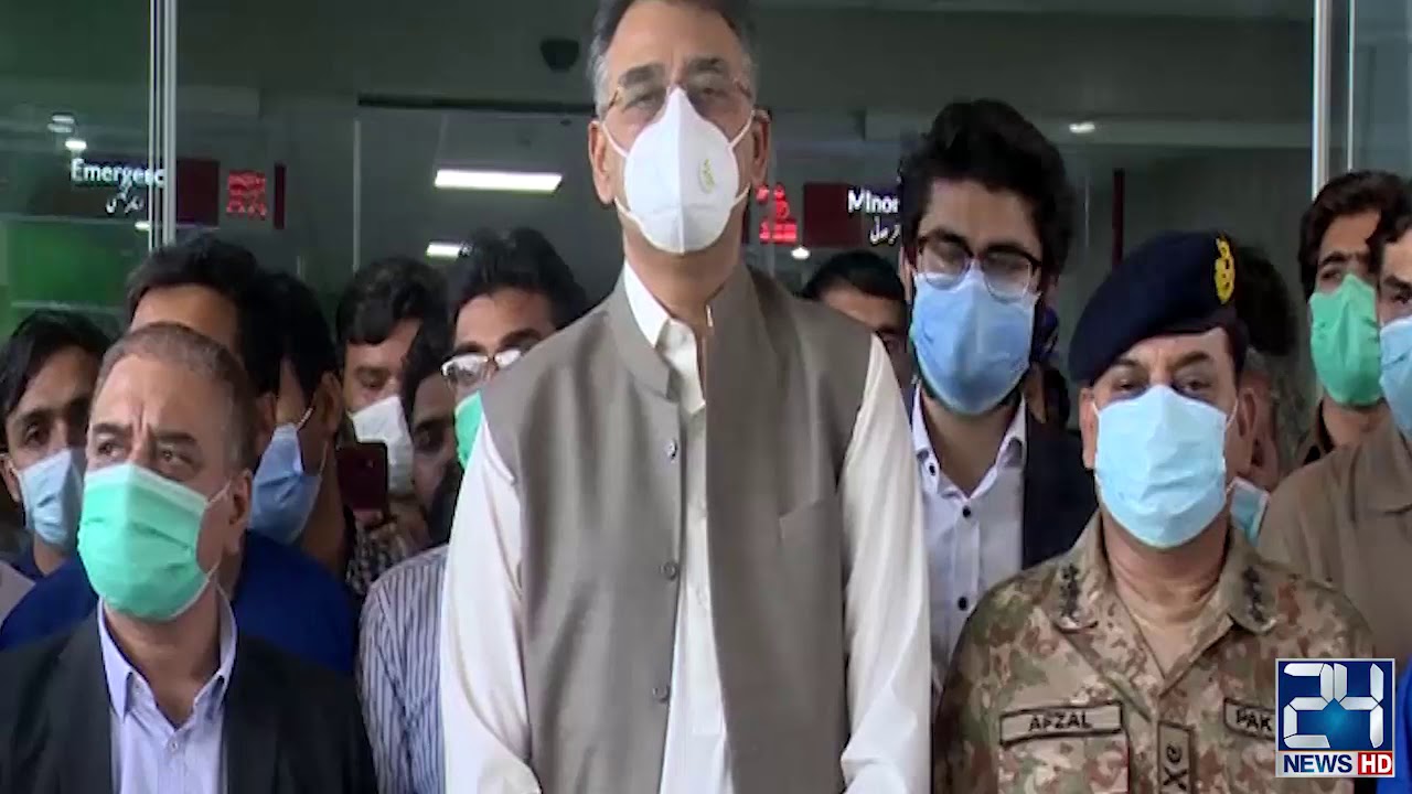 Federal Minister Asad Umar Media Talk On Coronavirus | 4 July 2020