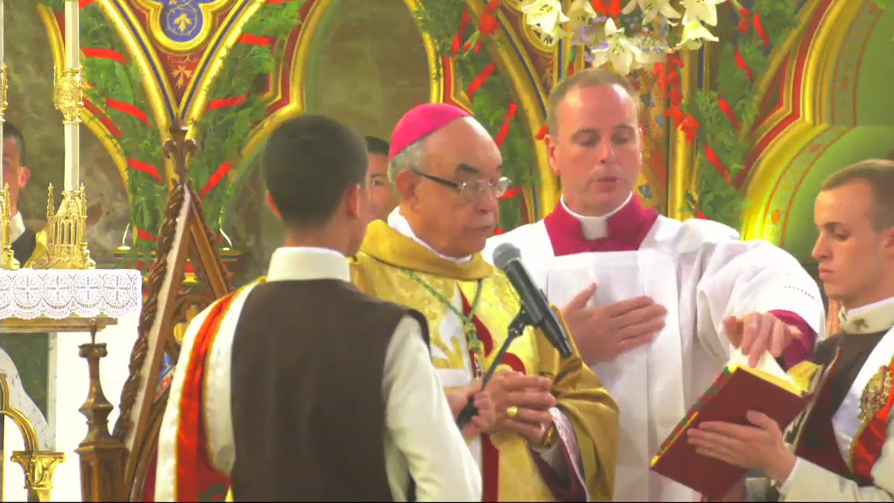 Caballeros de la Virgen  Ordenaci&oacute;n Sacerdotal en Sao Paulo (Brasil) 29 12 17
