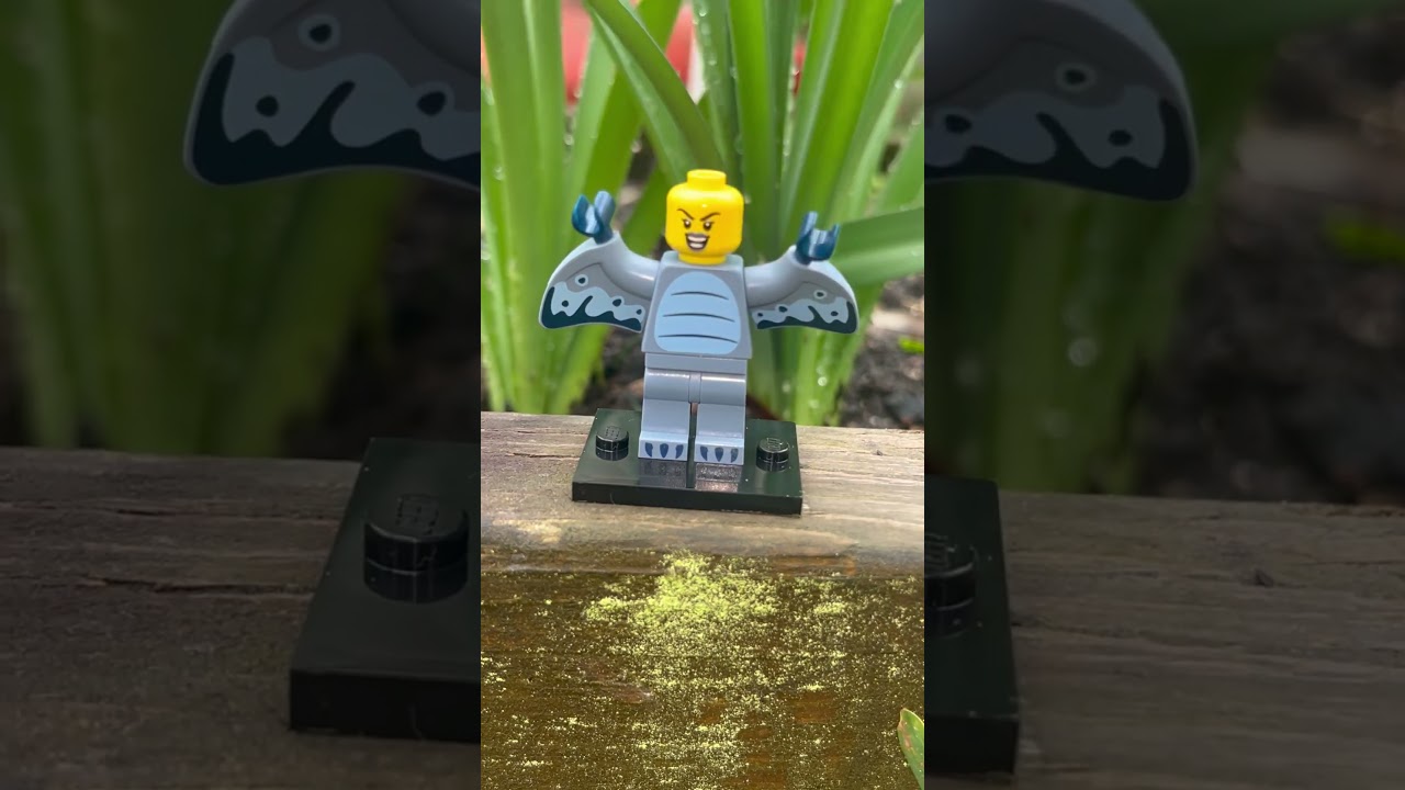#lego #legoPterodactyl #legoPterodactylCostume ￼#legofigure #legominifig #Serious27 #lifeisgood ￼