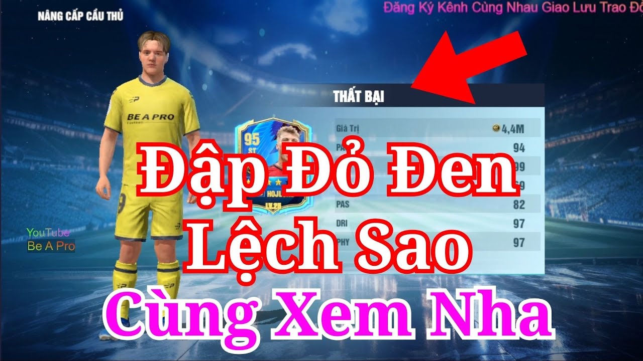 Lôi Acc Ra Đập Đen Có Đáng Không? – Test May Rủi | Be A Pro Football 🎮