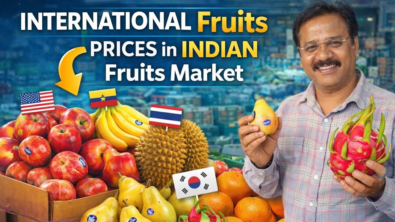 International fruit market price and demand in india