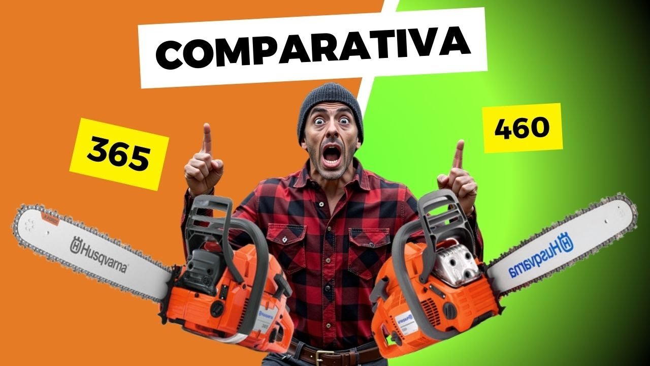 🔥 Husqvarna 365 vs. 460: ¿Cuál es la Motosierra Ideal para Ti? 🌲 | Comparativa a Fondo 🔧
