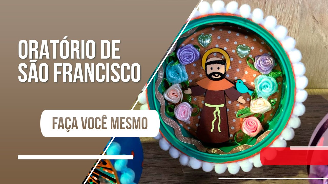 Recicle e aprenda: oratório feito com lata de sardinha