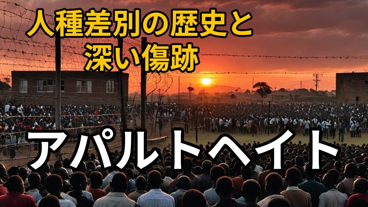 世界を変えた差別の歴史【アパルトヘイト】
