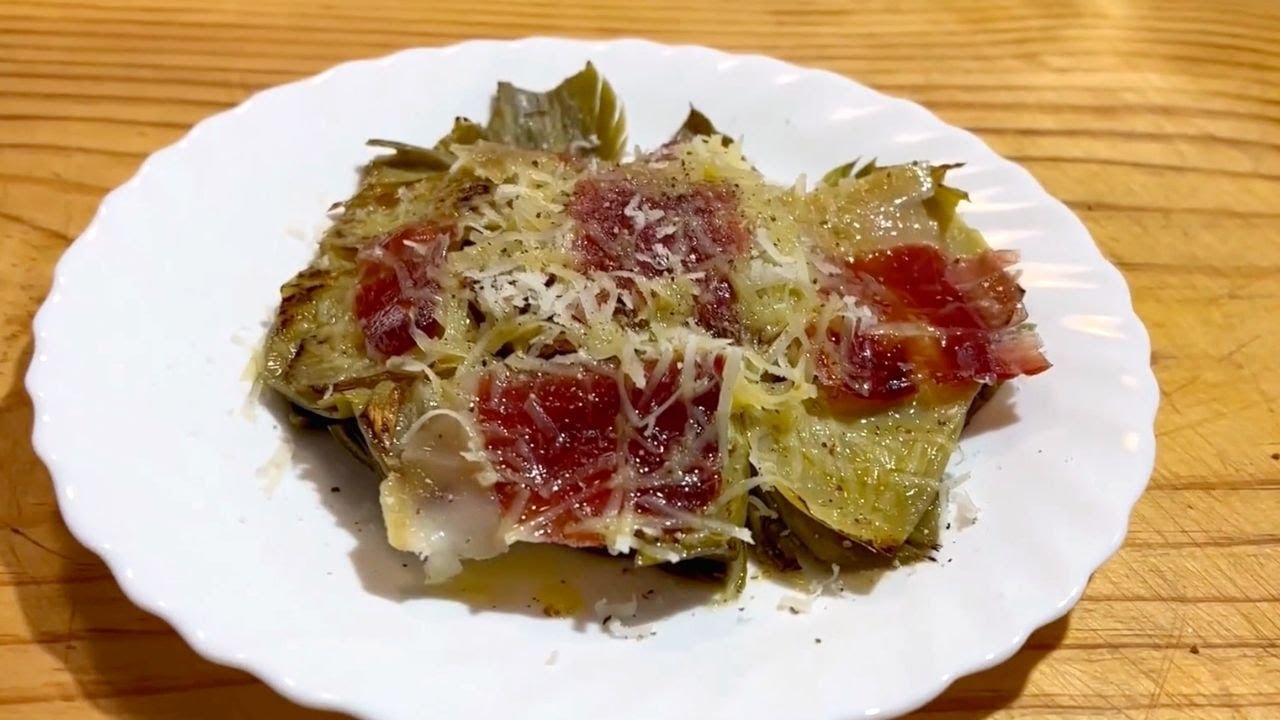 Flores de alcachofa con jam&oacute;n, &iexcl;en 15 minutos! - Cocina F&aacute;cil