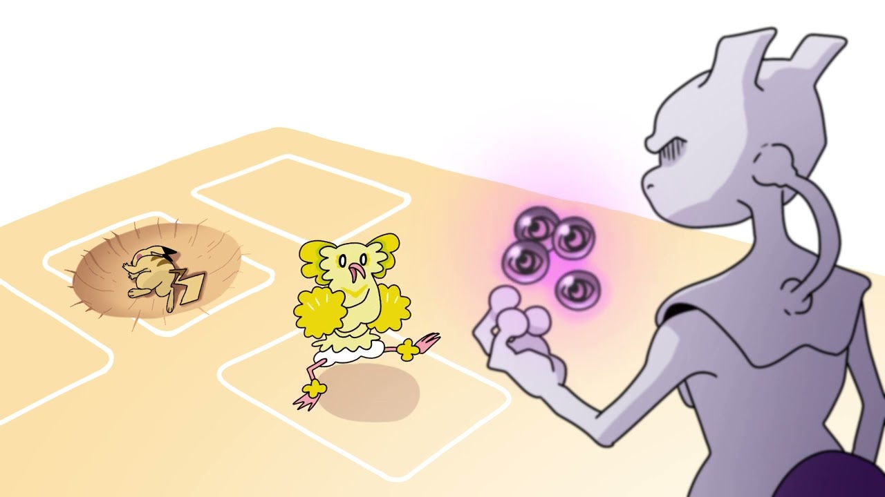 when you&rsquo;re battling against an oricorio deck but you only got EXs - pokemon tcg pocket animation