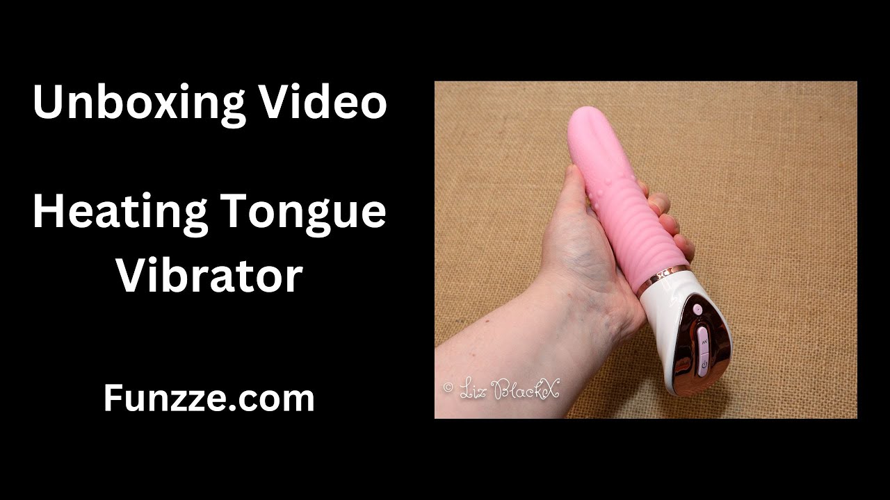 [HOTTEST NEW TOY] Funzze's Heating Tongue Vibrator Unboxing & How It Feels!