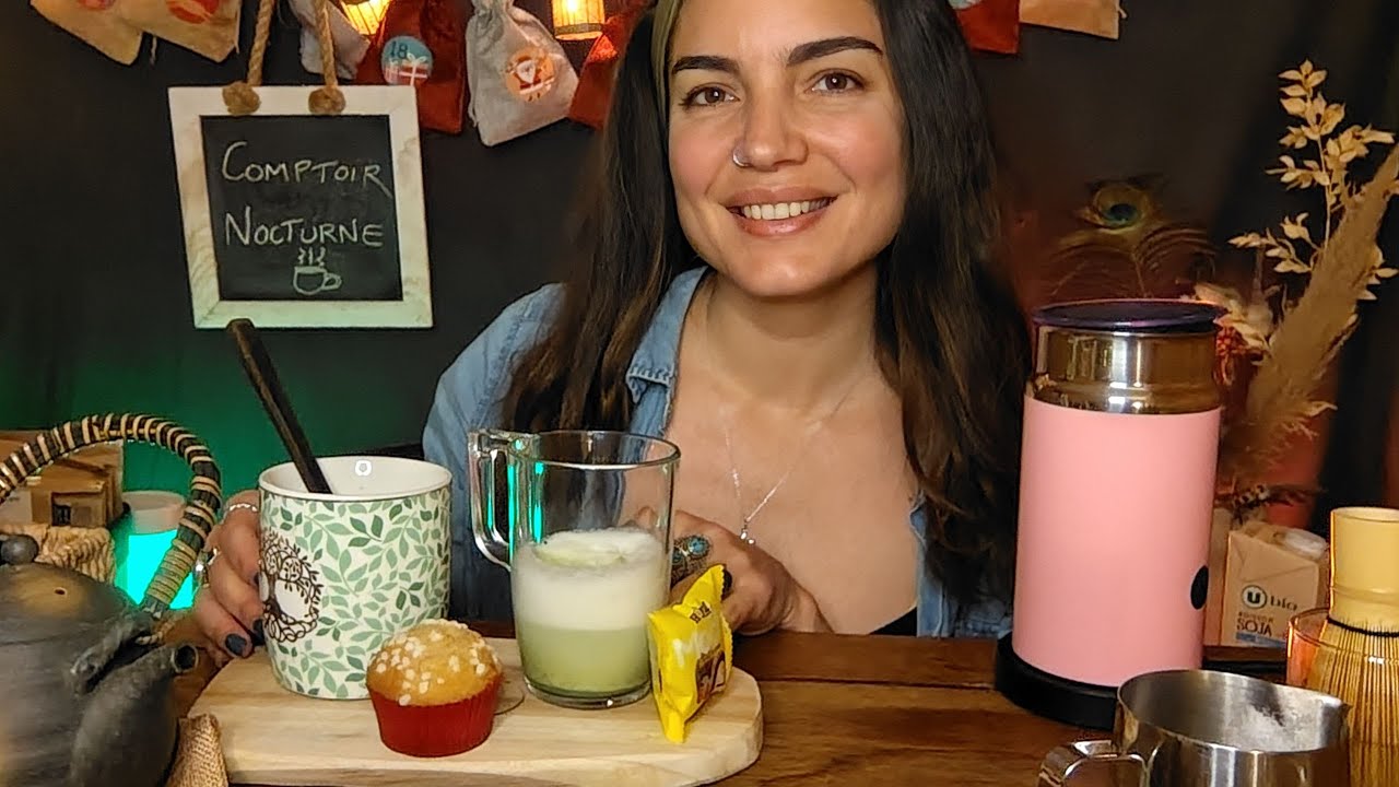 ROLEPLAY ASMR BARISTA NOCTURNE * Calendrier de l'avent #12