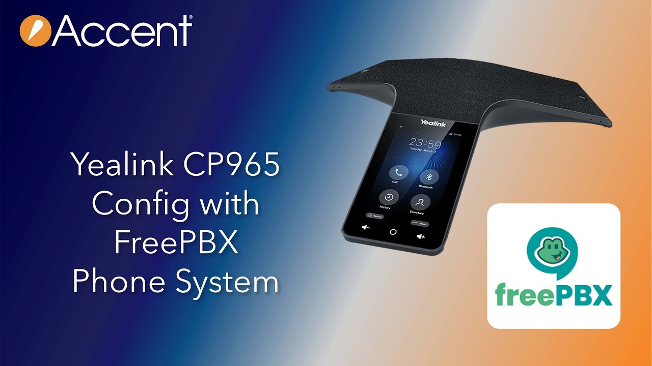 Yealink CP965 Setup and Config using FreePBX Phone System