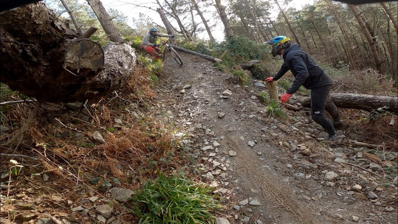 First time @ Djouce and we rode some of the steepest MTB trails