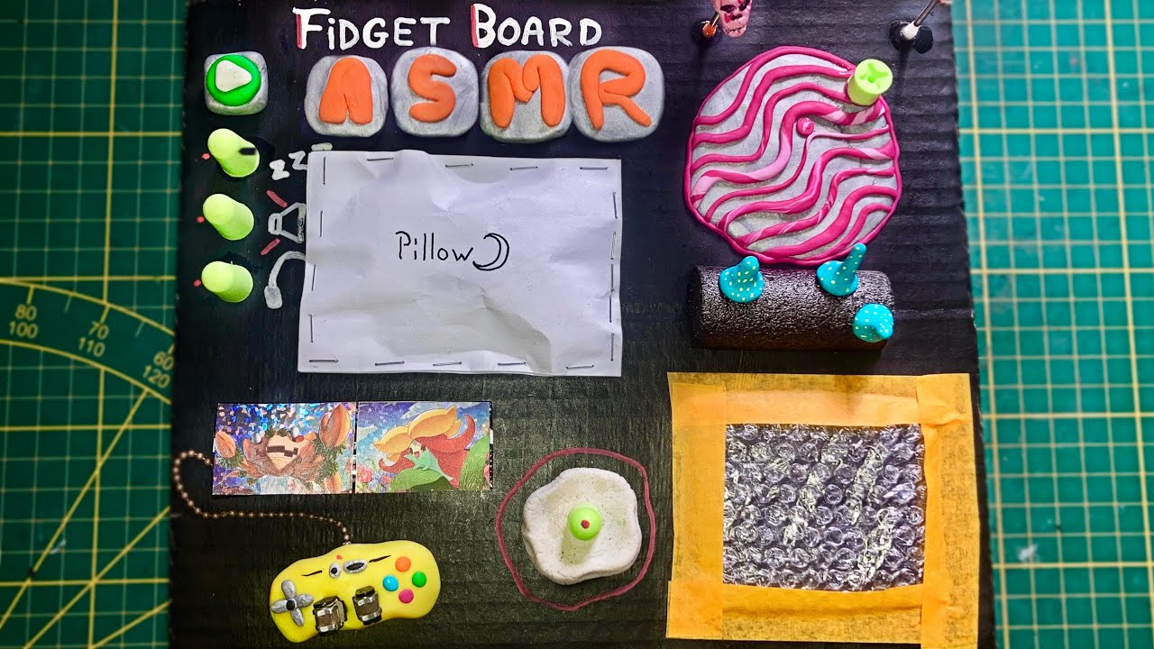 ASMR FABRICATION FIDGET BOARD