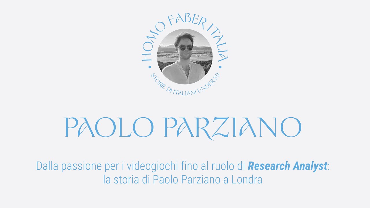 La Londra di Paolo Parziano: nel mondo della finanza come Research Analyst