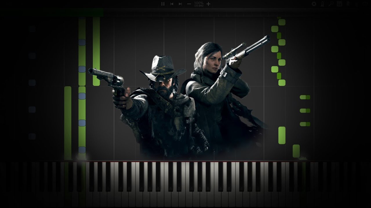 Hunt: Showdown - Rise Up Dead Man [In Game Piano Versions] (Synthesia)