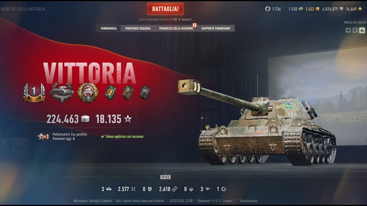 S26 Lansen C primo exp