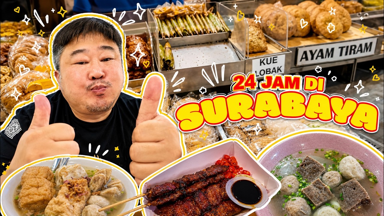 24 Jam di Surabaya: Pakuwon City Mall • makan Bakwan TERMAHAL di Pasar Atom