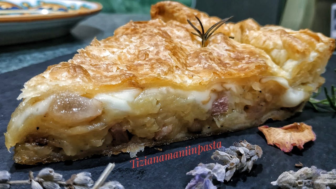 TORTINO RUSTICO DI SFOGLIA SALATO