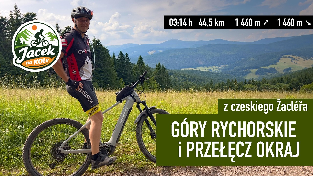 Góry Rýchorské rowerem 🚴 Žacléř – Mała Upa – Okraj | Strome podjazdy i knedl