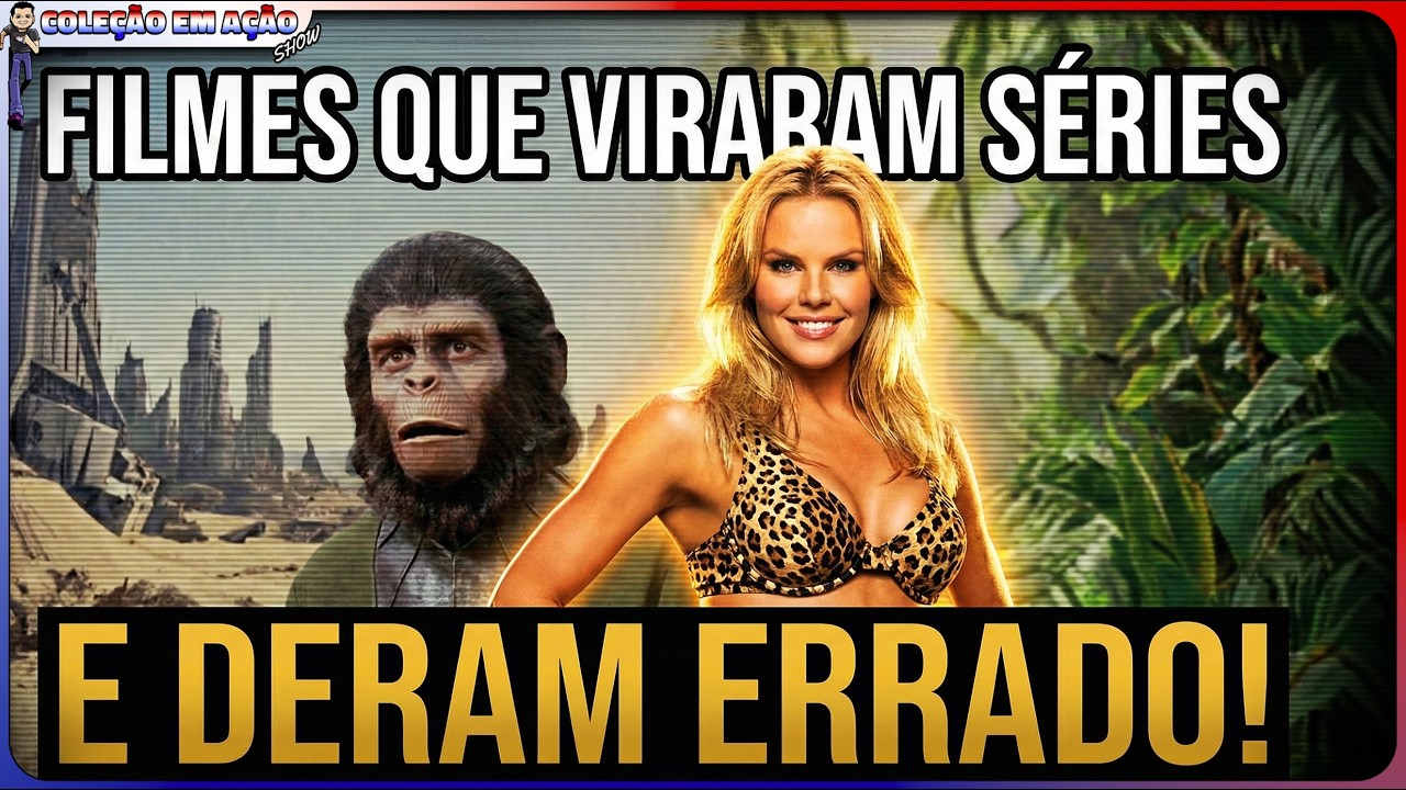 Filmes Clássicos que Viraram Séries Bizarras (E VOCÊ NÃO LEMBRA!)