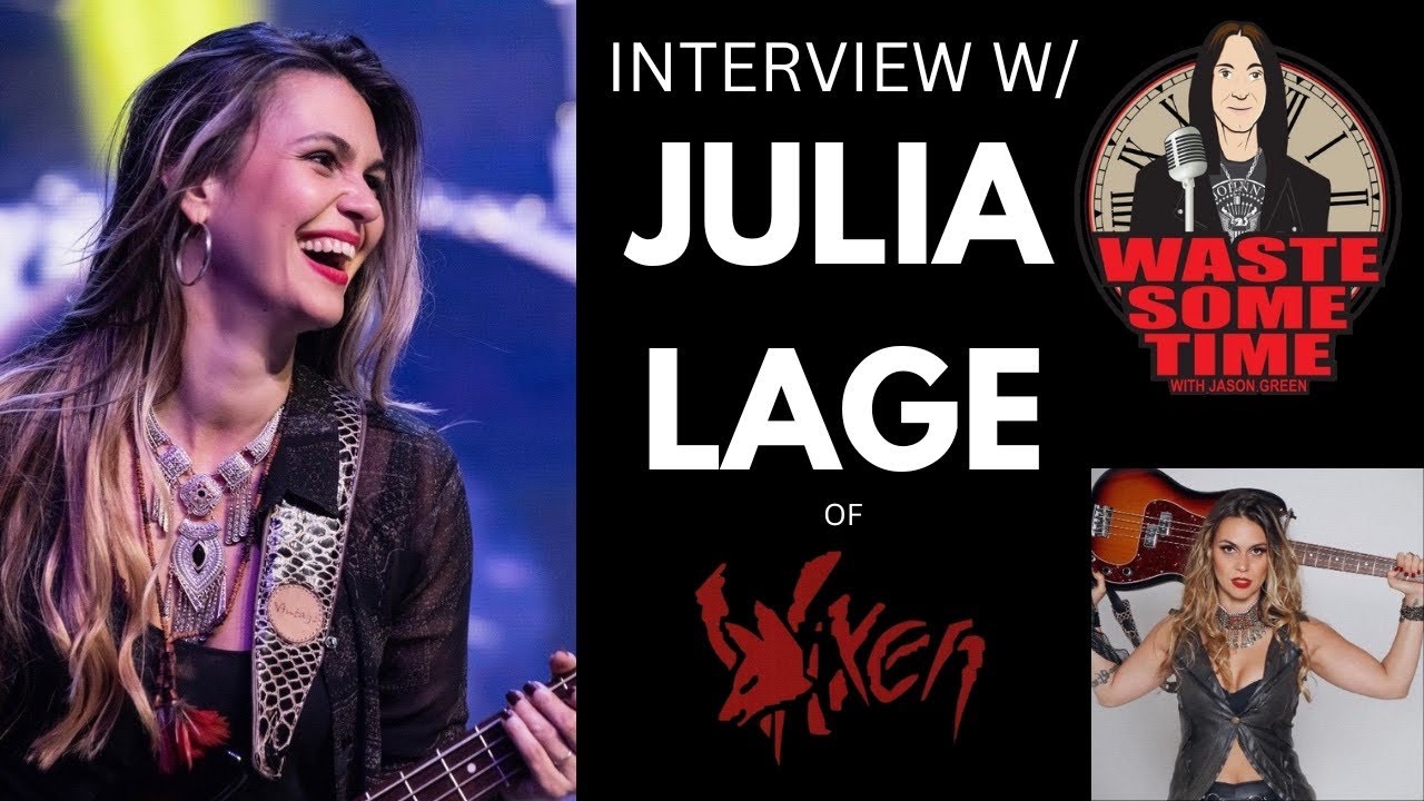 JULIA LAGE of VIXEN Interview on Her Solo Career, Marriage to Richie Kotzen & More