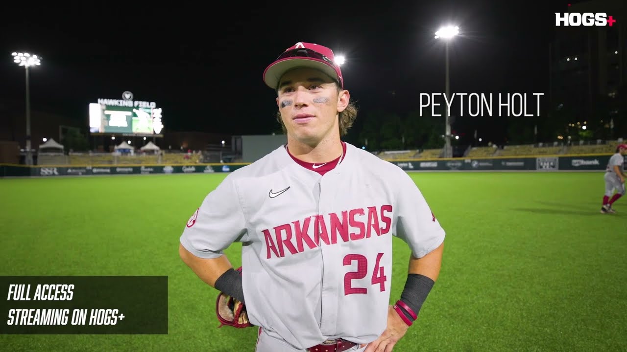 Hogs Sink 'Dores In Series Opener! Arkansas wins, 8-2 #razorbacks #baseball