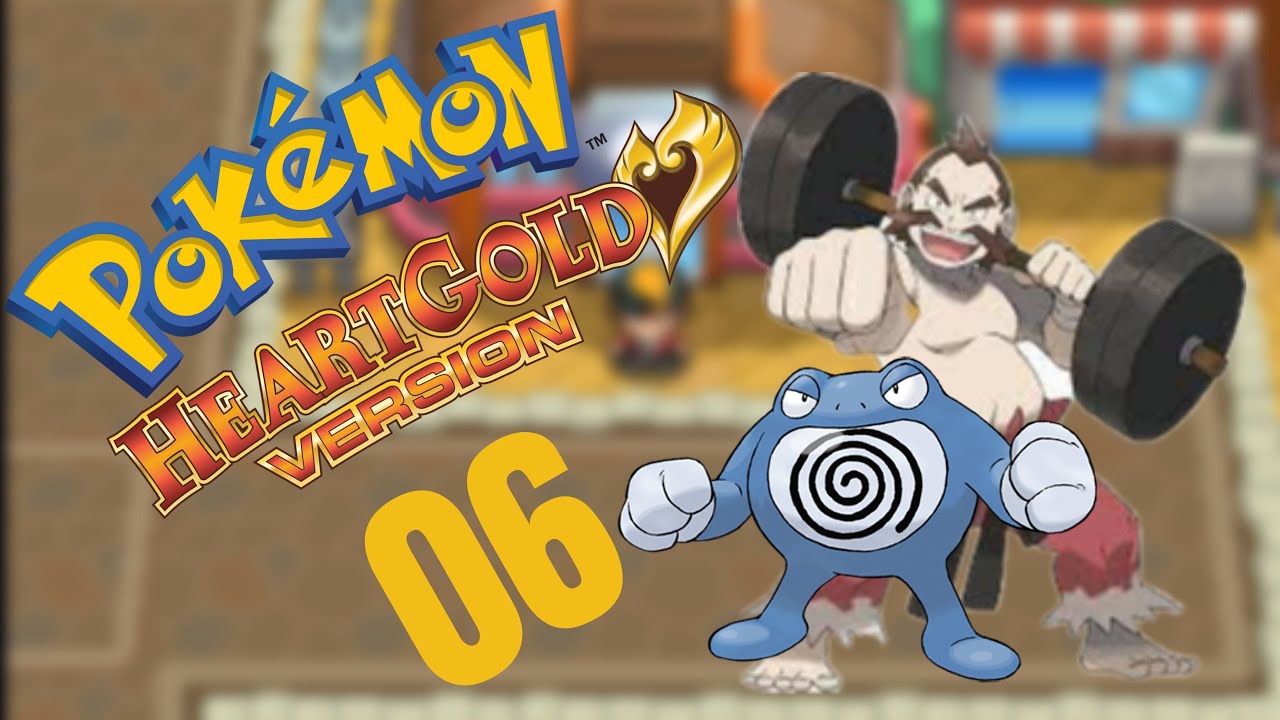 Líder de Ginásio Chuck e HM 02! - Pokémon Heart Gold #06 (Gameplay em Português PT-BR)