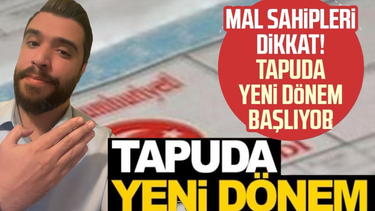 Tapuda Büyük Değişiklik: 10 Gün Sonra Zorunlu Olacak!