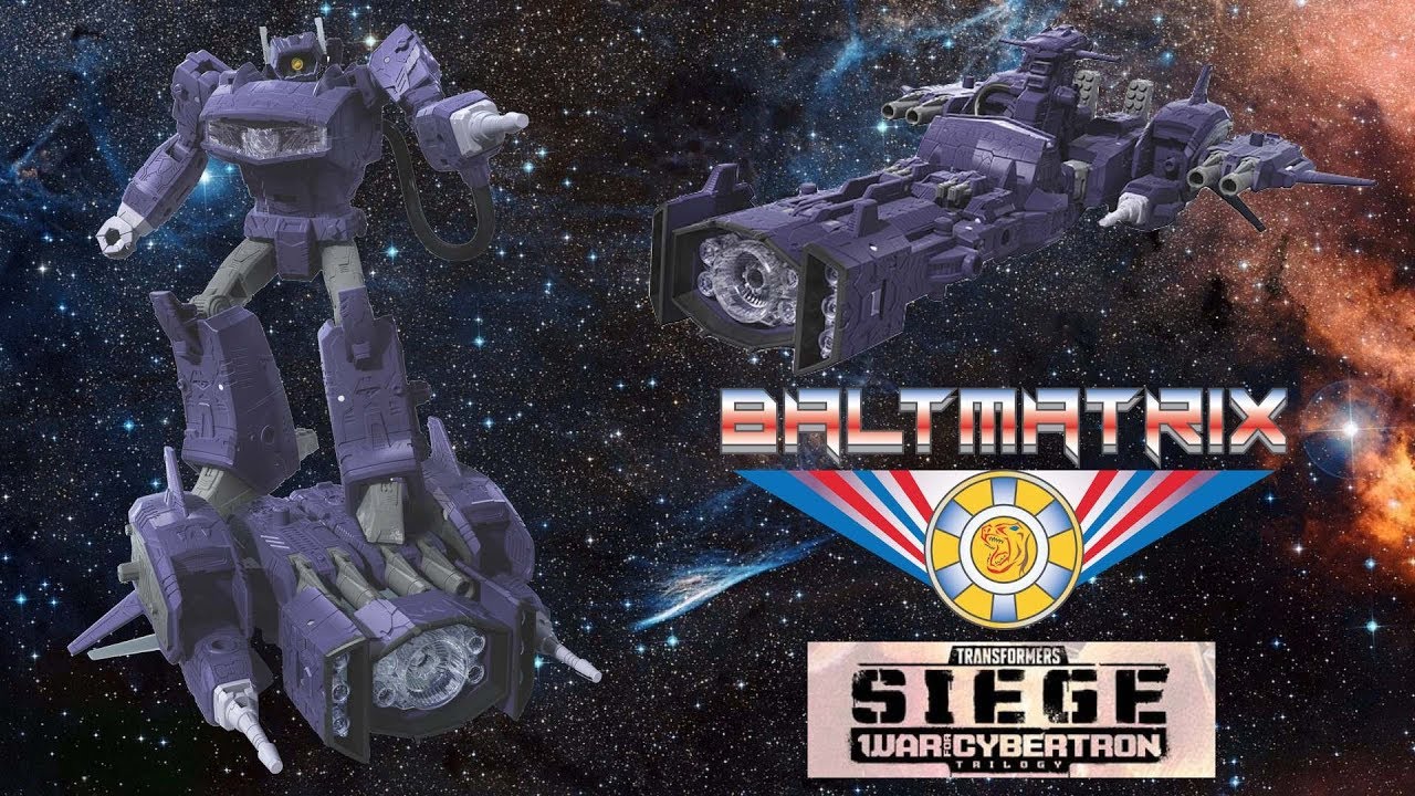 Transformers: War for Cybertron SIEGE - Leader Class SHOCKWAVE