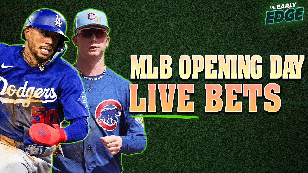MLB Opening Day Betting LIVE STREAM!