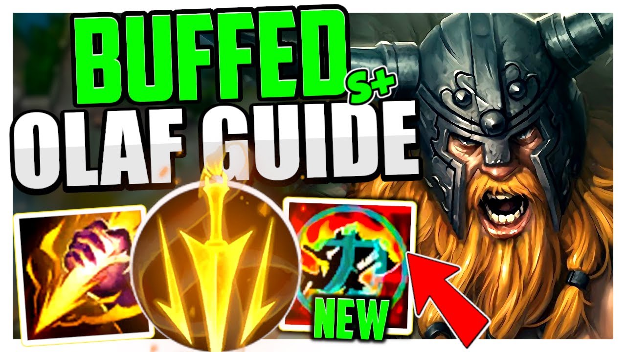 This is what OLAF can do AFTER THE BUFFS! | Olaf Jungle Guide Season 12 - League of Legends