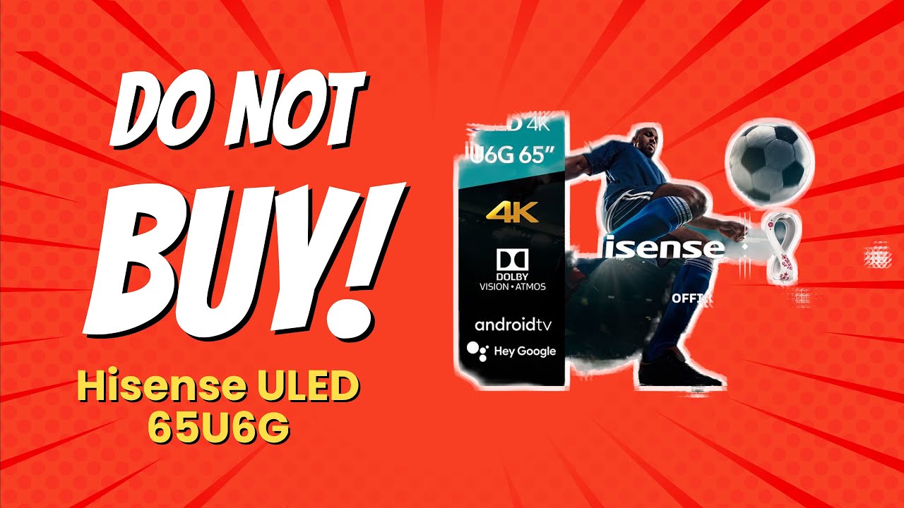 Обзор телевизора Hisense ULED 65U6G: 10 причин НЕ покупать 😱 | НЕ ПОКУПАЙТЕ, не посмотрев