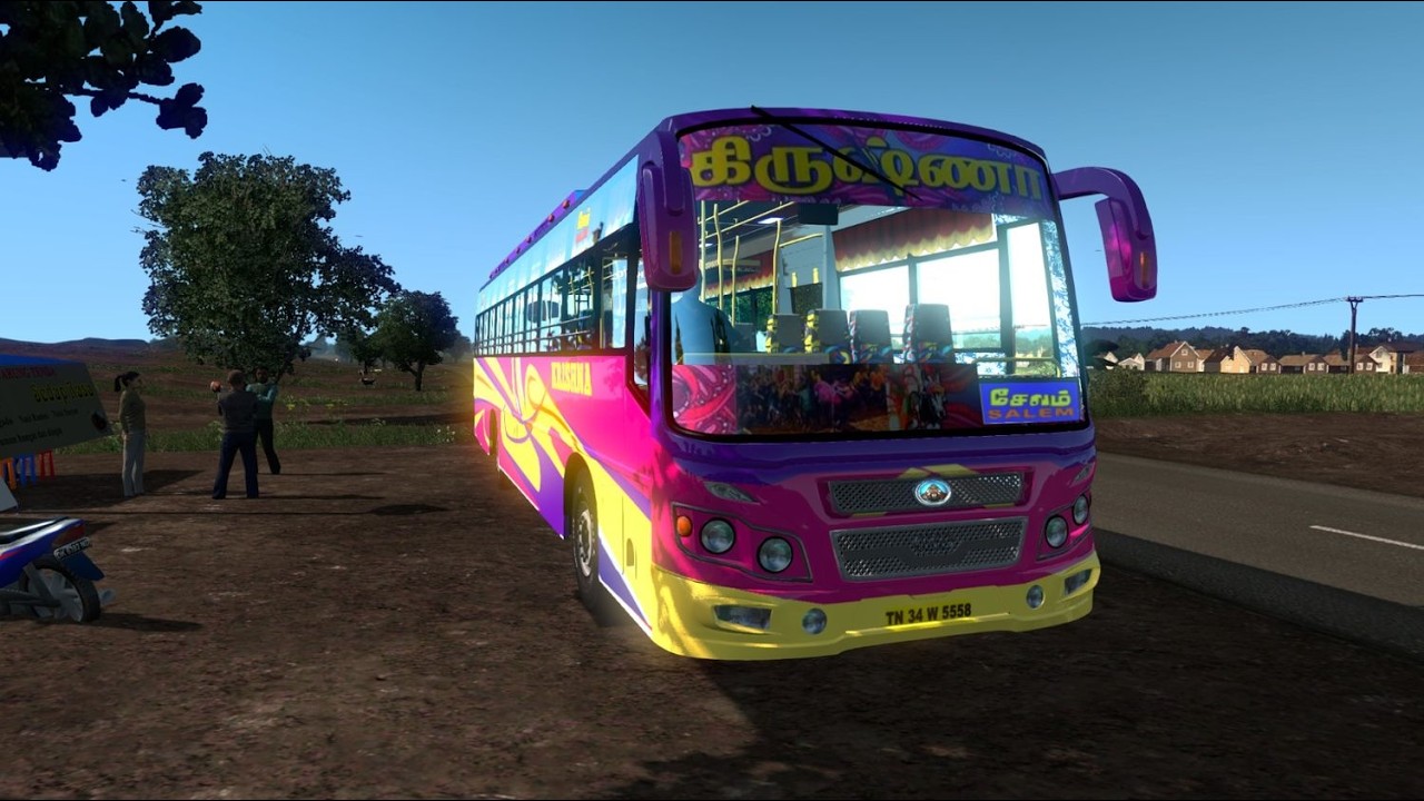LIVE TN PRIVATE BUS DRIVING | EURO TRUCK SIMULATOR 2
