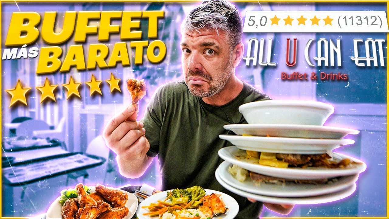 EL BUFFET M&Aacute;S BARATO DE MADRID Y MEJOR VALORADO seg&uacute;n GOOGLE MAPS! *COMES TODO ESTO POR 9&euro;*