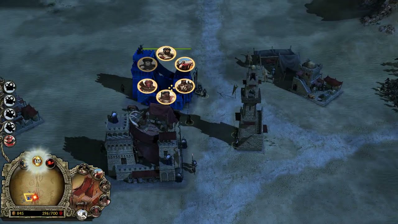 Battle for Middle-Earth II - PvE Skirmish - Tombs of Abrakhan (1v1)