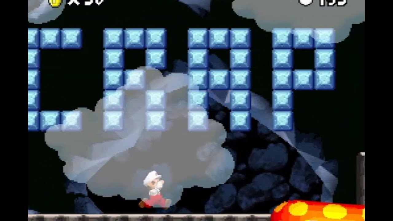 secret HOLY CRAP room found in New Super Mario Bros.