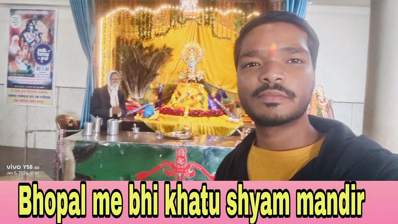 Shyam Baba Ka Mandir Bhopal | Sindhi Colony Khatu Shyam Mandir vlog  2026 