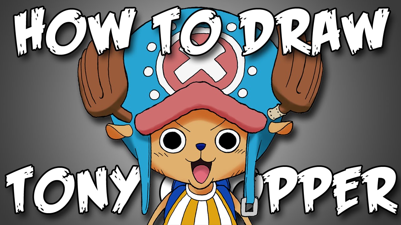 Draw Chopper From One Piece - Quick Simple Easy How To Steps For Beginners 27 チョッパー