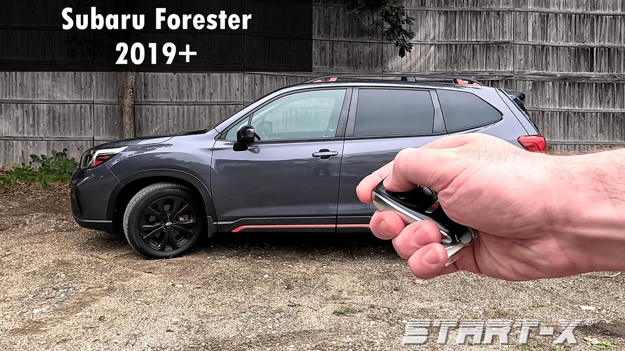 Start-X Remote Start Install, Select Subaru PTS