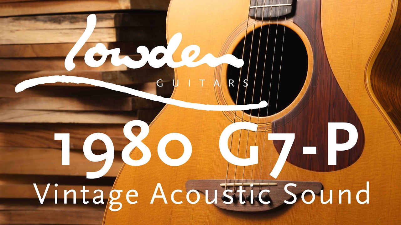 Lowden Guitars | G7-P Japan | Vintage Acoustic Guitar Demo