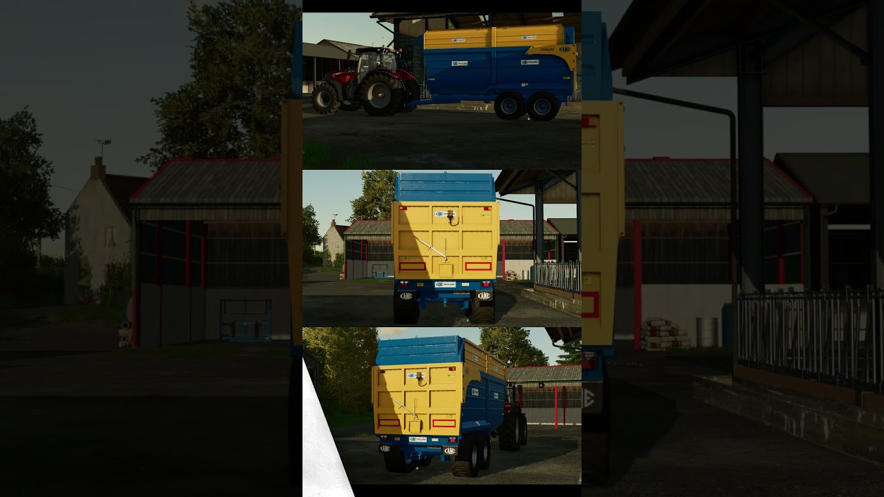 Case Puma With A Kane Trailer