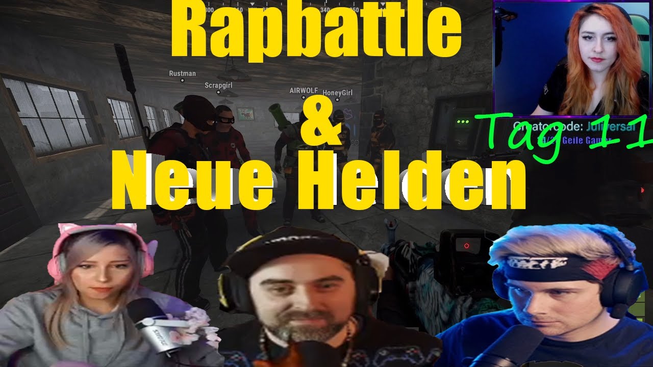 Tag 11 Rustplatz Highlights/ Es gibt neue Superhelden und ein episches Rapbattle.
