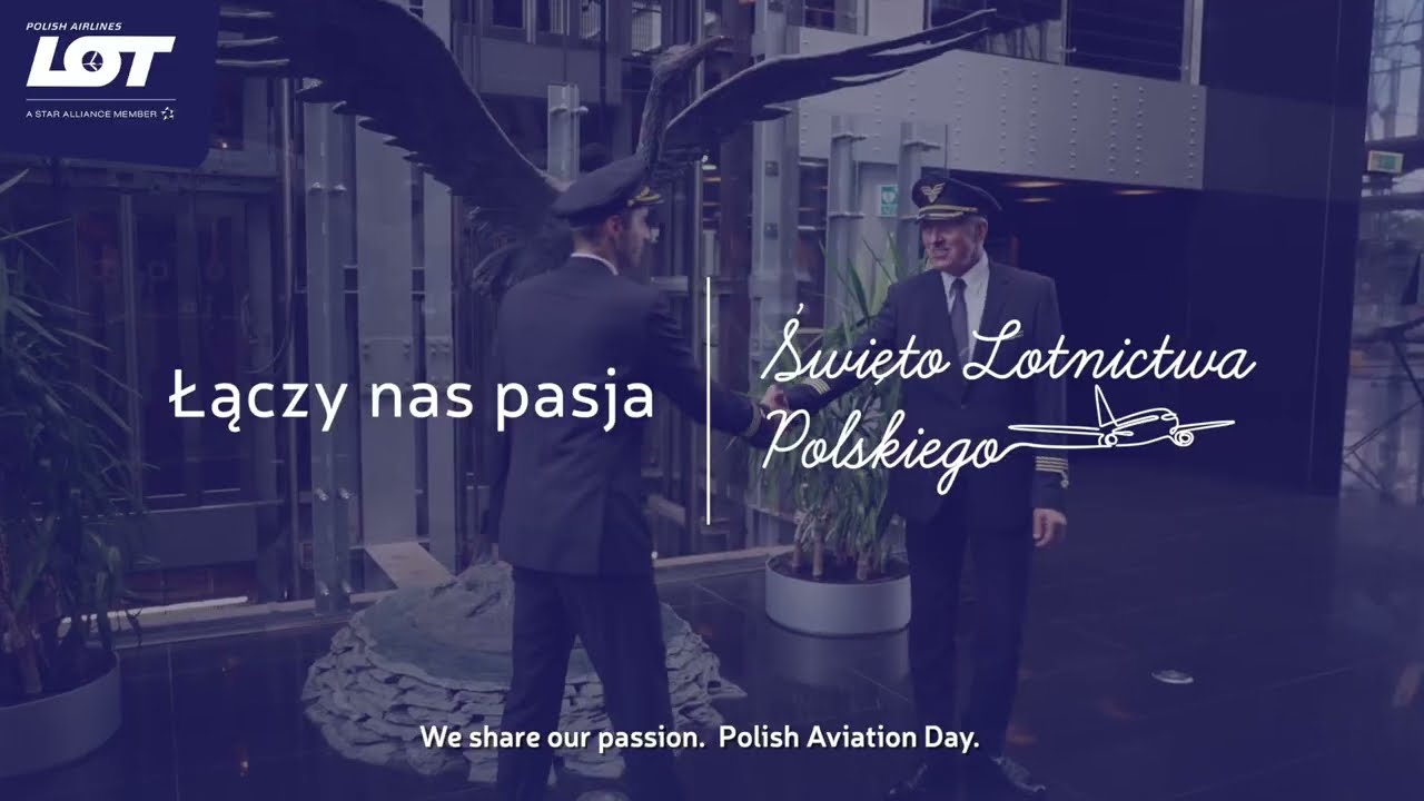 Dw&oacute;ch kapitan&oacute;w. Tata i syn. Miłość do latania mają w genach!