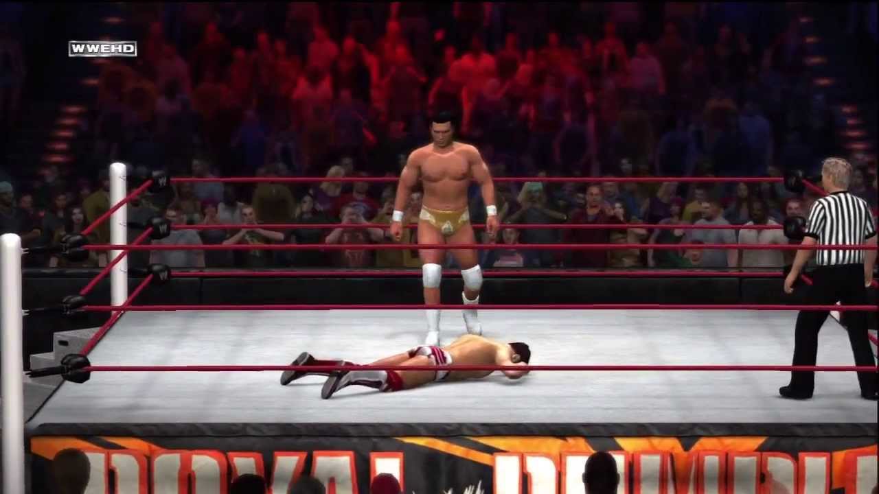 WWE 12 - Daniel Bryan vs. Del Rio - Submission Match + Menus!