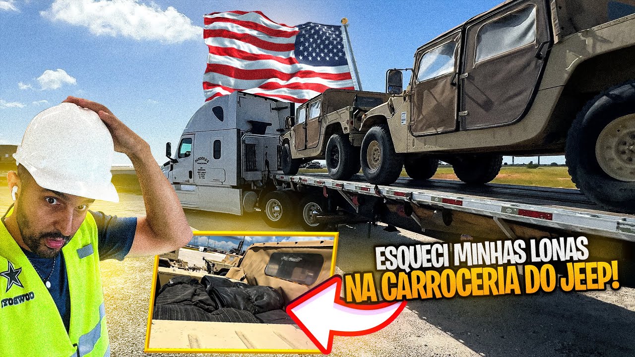 [PREJUÍZO MUITO ALTO] OS JEEP JÁ ESTAVAM ENFILEIRADOS PARA SUBIR NO NAVIO 😰🤡
