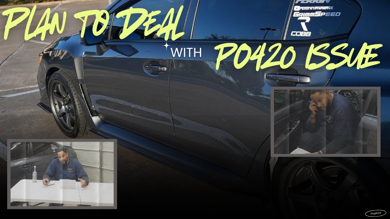 Plan for Dealing with a PO420 Efficiency Error