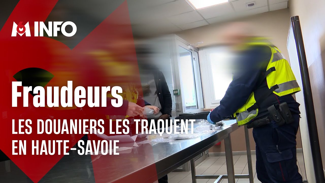 Les douaniers traquent l'évasion fiscale à la frontière franco-suisse en Haute-Savoie