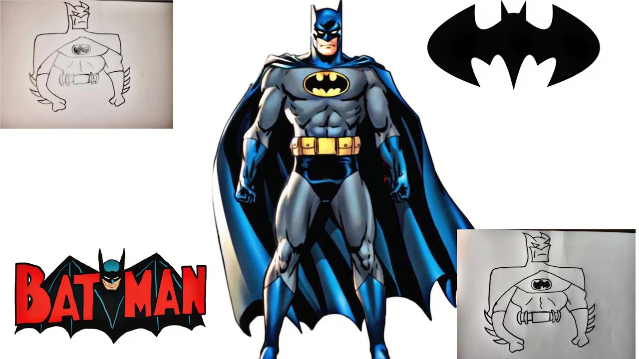 How to draw Batman 